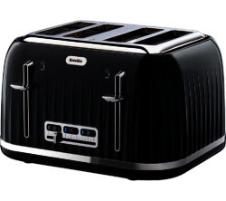 BREVILLE Impressions VTT476 4-Slice Toaster - Black